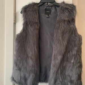 Forever 21 Faux Fur Vest